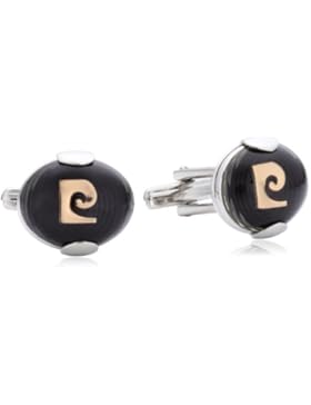 Pierre Cardin Herren-Manschettenknöpfe Edelstahl rhodiniert Kunststoff mythe moderne PCCF10060C000