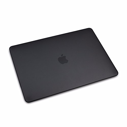 Batianda MacBook Pro 13 Hülle 2016, A1706 & A1708 Gummierte Hard-Case (neues Retina-Zubehör bis Oktober 2016 ) mit / ohne Touch Bar & Touch ID 13-Zoll – Matt-schwarz - 3