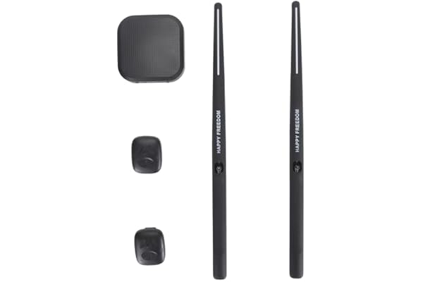 Batterie électronique, Batterie Intelligente Portable avec Détection de Mouvement 3D, Batterie de Poche Virtuelle avec 2 pour Débutants, Adultes et Enfants