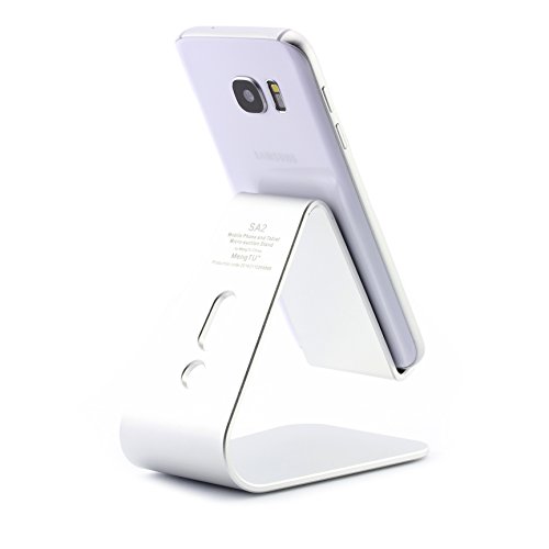 Universal Aluminium Smartphone Handy Tablet Ständer Alu Handy Halter Samsung, Nokia , Apple, HTC und viel mehr … ScorpioCover Variante 2 silber - 4