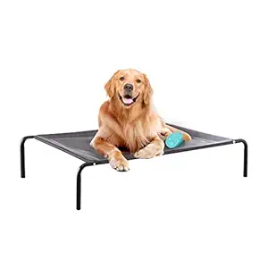 Western Home Elevated Dog Bed Cooling Raised Pet Cot for Indoor Outdoor Extra Large Medium Small Dogs