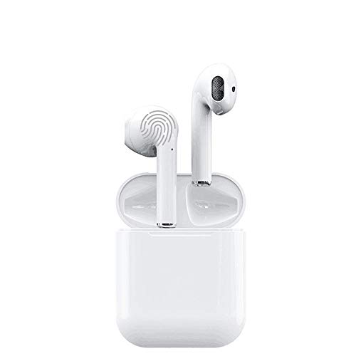 Preisvergleich Produktbild Vntoogreat Freisprecheinrichtung mit Bluetooth-Ohrhörer, binauralen TWS Smart Touch-Ohrhörern, Sport-In-Ear-Ohrhörer (5.0) mit aufladbaren Shell-Kopfhörern