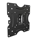 【 FUNKTIONEN 】 Diese Fernseher-Halterung ist bis 60 Grad schwenkbar (je nach Bildschrim-Breite) 🔸 Der Neige-Bereich liegt bei +/-15 Grad 🔸 Der Wand-Abstand ist 75mm groß