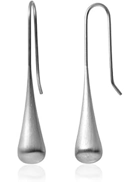 Steelart Damen Ohrringe Sagitta Ohrhänger silber farbend matt aus Edelstahl