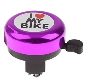 Preisvergleich Produktbild wiBille Fahrrad Klingel, Ring-Fahrrad / Mountainbike violett