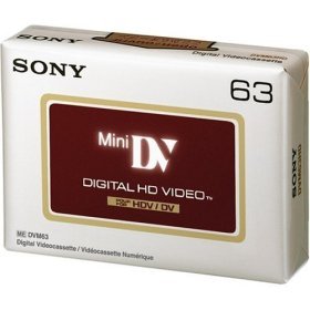 Preisvergleich Produktbild Sony HDV 63min Verbraucher Klasse 5pk