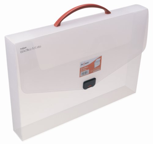 Preisvergleich Produktbild Snopake Dokumentenbox Box Office / 13734 A3 Transparent Polypropylen 900my