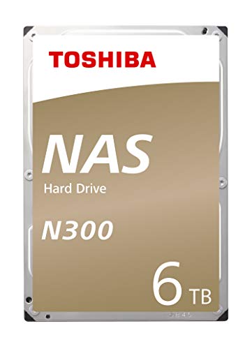 Toshiba HDWN180UZSVA N300 - Disco duro interno (6TB, NAS, 7200RPM, 128MB ,3.5