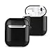 Produktbild OUYAWEI Elektronische Produkte Für Airpods Wireless-Ladekoffer Anti-Klopf-Schutzhülle aus glänzendem Silikon schwarz