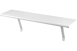 ANYVOYAGE Radiator Shelf with Heat Reflective Foil – Floating Shelf for Extra Storage, Heat Shield & Safety Protection – No Drilling Easy Install – Holds 8-10kg