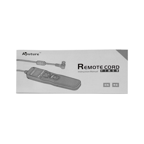 Aputure Minuterie T  l  commande C  ble d obturation 3N pour Nikon D90 D3100 D3200