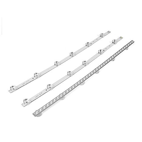 Preisvergleich Produktbild 3PCS verkauft LED-Hintergrundbeleuchtungsstreifen Aluminiumsubstrat schnelle Kühlkörper für LG Innotek DRT 3.0 TV32-Zoll-TV 6 Lichter LED-Hintergrundbeleuchtungsstreifen