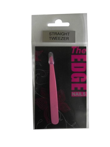 The Edge Tweezer Straight (pink) - 2012051C
