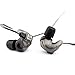 Produktbild HÖRLUCHS® HL4300 In-Ear Kopfhörer, 3-Wege Treiber ausgewogen, Smart Surface Universal Design mit 2-Pin-Wechselkabel, Verschiedene Domes und Filter - Grau transparent