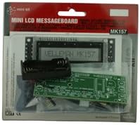 Spiratronics Velleman LCD Mini Message Board Electronics Kit MK157