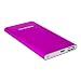 Produktbild NINETEC NT-605 4.500mAh Ultra dünne PowerBank Externer Zusatz-Akku-Pack Ladegerät Pink