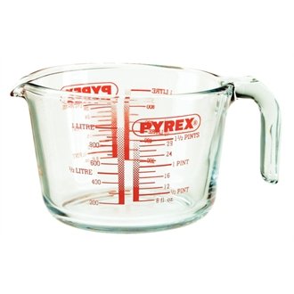 NextDay Cufflinks Catering p587 Pyrex Messbecher, 1 l