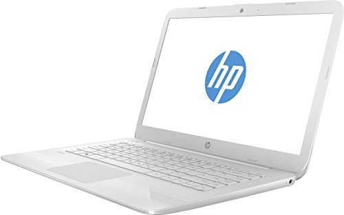HP Stream 14-ax054sa 14-Inch Notebook -  White   Intel Celeron N3060 1 6 GHz  4 GB RAM  32 GB HDD  Windows 10 Home 