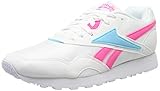 Absolute Bewegungsfreiheit Reebok Herren Rapide Mu Gymnastikschuhe, Mehrfarbig White/Solar Pink/Neon Blue, 40 EU