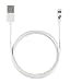 Produktbild 99VOLTS Lightning to USB Charge/Sync cable 1,0m weiss, Apple zertifiziert !