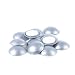 Produktbild Sossai 12 x Türpuffer (Sparpack) / Wandpuffer/Türstopper Selbstklebend TP60 | Ø : 60 mm | Farbe : Silber | Material : Polyethylen