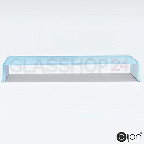 bijon® TV-Glasaufsatz Monitorerhöhung (B/T/H) 450x250x110mm – weiß - 4