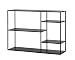 Produktbild Woood Konsolentisch Sideboard Konsole June Metall Industrie Design schwarz (inkl. Wohnzeitschrift)