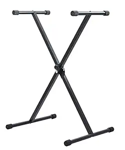 Blueberry Adjustable Folding Single Braced Keyboard Stand