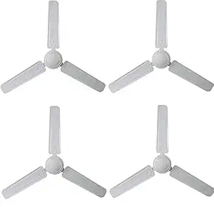 Usha Ace-Ex 1200mm Ceiling Fan (White) Pack of 4