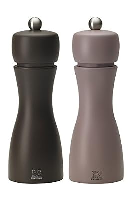 Peugeot Saveurs 2/33293 Tahiti Hiver Duo moulins à Poivre et à sel Bois Café/Praline 15 cm