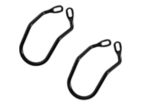 GOWXS 2 pezzi di protezione per il cambio del deraglio, in acciaio per bicicletta, durevole, per bicicletta, mountain strada, ciclo, posteriore