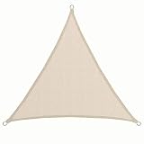 RÁPIDO Y FÁCIL DE COLGAR - en la terraza, camping, playa, sobre la piscina / el cajón de arena de los niños, para aparcar el coche a la sombra, etc. Incluido en la entrega 3 cuerdas de PE, cada una mide aprox. 1,50m de largo y 3mm de diámetro