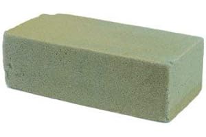 CAMPANA 1 pz Spugna per Fiori, Grigio, 25x10x8 cm - Spugna secca/Spugna per composizioni Floreali - artplants