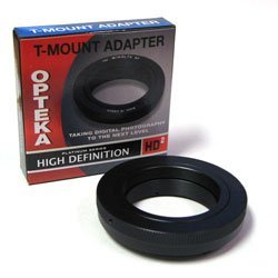 Opteka t-mount adattatore per Sony E-Mount NEX-3, NEX-C3, NEX-F3, NEX-5, NEX-5 N, NEX-5R, NEX-6, NEX-7, NEX-VG10, NEX-VG20 fotocamere DSLR