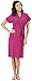 FeelBlue Cotton Adult Bathrobe- Magenta RS.399.00