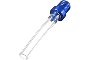 Alamor Anti Reverse Gas Fuel Gasolina Tapa del Tanque Válvula De Ventilación Tubo De Ventilación ATV Pit Dirt Bike-Blue