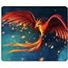 Produktbild Brain114 High Quality Textured Surface Painting Phoenix Non-Slip Rubber Mousepad Durable Gaming Mouse Pads