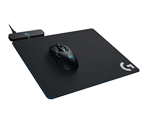 Logitech Powerplay - Alfombrilla de rat  n para Gaming  con Sistema inal  mbrico de Carga  para Logitech G903 y G703