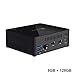Price comparison product image Beelink X55 Mini PC,4K60Hz Windows 10 Mini Desktop PC with Intel Gemini Lake J5005 LPDDR4 8GB/128GB,Dual WiFi/Dual HDMI/MSATA SSD/Gigabit Ethernet/Fan/Metal Case