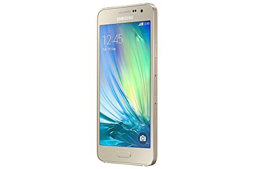 Samsung Galaxy A3 Smartphone (4,5 Zoll (11,4 cm) Touch-Display, 16 GB Speicher, Android 4.4) champagne-gold