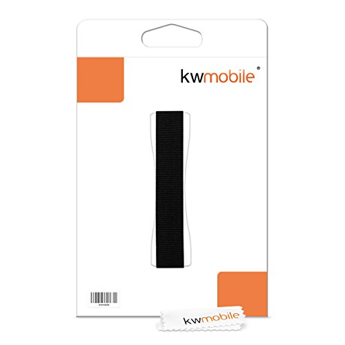 kwmobile Finger-Halterung Tablet Halter für die Hand, für verbesserte Einhandbedienung in Weiß – Für iPad, Samsung Galaxy Tab 4 und mehr - 6
