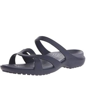 crocs Damen Meleen Twist Offene Sandalen mit Keilabsatz