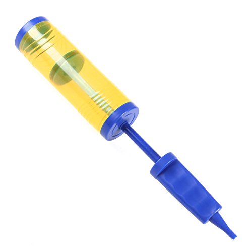 NUOLUX Ballon Gonflage Pompe à Air pour Ballons et Balles (jaune + bleu)