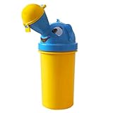 Vococal® Portable Baby Child Potty Urinal Toddler Potty Camping Training Car Travel Toilet for Boys Yellow