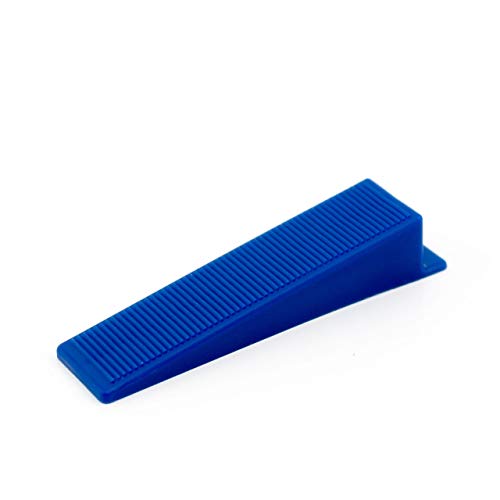 Lantelme Lot de 500 karofit Système de nivellement cales pour carrelage de Train pattes. Courroie pour sol ou montage mural - Système de nivellement - verleges Système - Verl egeh ilfe