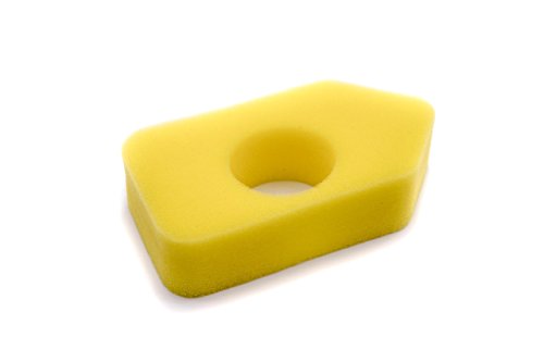 vhbw Filtro de Aire de Espuma de Recambio Amarillo para cortacésped, reemplaza Briggs & Stratton 698369