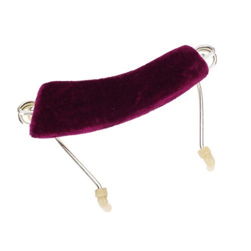 Preisvergleich Produktbild Westeng Violine Schulterstütze komplett gepolstert Draht Violine Schulterstütze Red