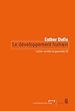 Le Développement humain. Lutter contre la pauvreté (I)