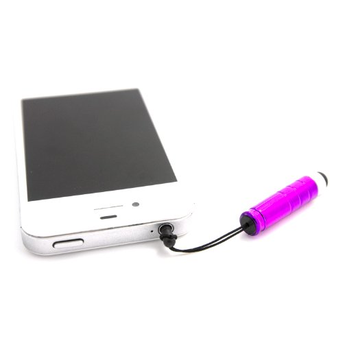 Beiuns 8 X 1 in 1 Set mini mehrfarbig kapazitiver Eingabestift Stylus Touchpen Touchscreen / Display – Stift Touch Pen Touchstift mit Softball Spitze 3,5mm Staubschutz für alle Smartphone Phone Handy PDA Tablet Tab PC – Apple iPhone 3GS 4 4S 5 5S 5C / iPad 2 3 4 Air mini / iPod iTouch – Samsung Galaxy Serie S2 S3 S4 / Mega / Note 2 3 / Tab Serie Samsung Galaxy Tab 2 P5100 P5110 P7500 P7510 P7501 P7511 P7100 P7300 P7310 P1000 P1010 P3100 P3110 – SONY Xperia Serie i1 Honami Xperia M UL Xperia Z Ultra – LG Optimus – HTC ONE M4 M7 Butterfly – BlackBerry Playbook – ASUS Transformer Eee Pad TF300 – Acer Iconia B1 A510 A511 A700 mit System iOS, Andriod, Windows Phone usw. in 8 Farbe - 5