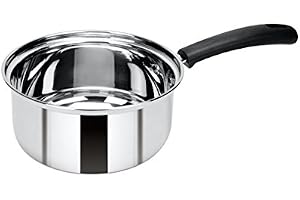 TOSAA TSSP16 Stainless Steel Sauce PAN 16 CM,Premium Stainless Steel for The Modern Kitchen,Safe for Cooking All Types of Foods (1900 ml)